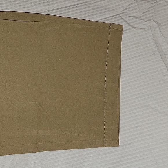 Cropped Khaki Pants High Waist Career Casual Trousers Size 20W - Picture 3 of 6